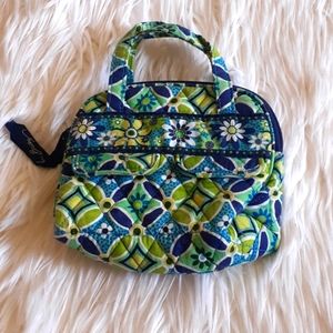 ⭐ HP⭐Vera Bradley Blue Green Floral Mini Bag